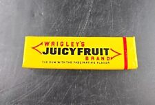 Vintage Pack Of Wrigley’s Juicy Fruit Chewing Gum Unopened Made In Canada  picture