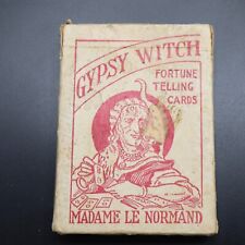 ANTIQUE GYPSY WITCH FORTUNE TELLING CARDS BY MADAME LE NORMAND  picture
