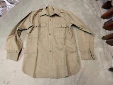 ORIGINAL WWII US ARMY M1937 M37 OFFICER WOOL COMBAT FIELD SHIRT-LARGE/XLARGE 46R picture