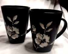 2 VTG Coffee Tea Cocoa Mugs Lanmark Gibson Elite Floral picture