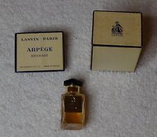 IOB, Vintage Mini Arpege Extrait De Lanvin Paris France 1/4 oz Perfume Fragrance picture