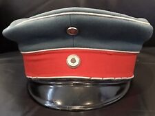 Imperial German,WW 1, VERY RARE Prussian Hussar Officer’s Crusher Visor Cap. picture