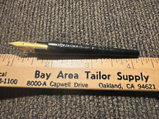 Vintage CARTER’S 3-1/2” Long Black Dip Pen - SIGNATURE 6 Nib made in USA picture