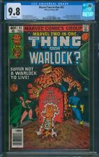 Marvel Two-In-One #63 🌟 CGC 9.8 NEWSSTAND - RARE 🌟 The Thing & Warlock 1980 picture