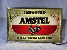AMSTEL LIGHT LIGHTED SIGN 8x12 picture