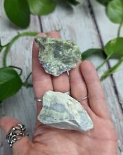 SERPENTINE Rough Stone Lot S1 Crystal Reiki Charged 3oz picture
