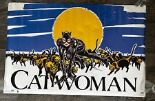 CATWOMAN Vintage Poster 1991 Batman Returns Movie DC Comic Art Michelle Pfeiffer picture