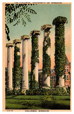 postcard The Columns University of Missouri Columbia 5064 picture