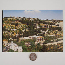 1973 Jerusalem Postcard - Garden of Gethsemane, Wide - Israel picture