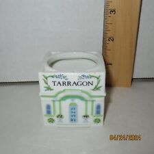 Tarragon The Lenox Spice Village Porcelain House Jar 1989 Base Only Chip picture