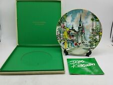 Royal Doulton French Quarter New Orleans Dong Kingman Collector Plate a21 picture