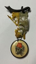 Shriners 1899 Buffalo NY Imperial Council Murat Temple Rep Ribbon Pin Medal picture