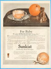 1919 Sunkist Orange Ad California Fruit Growers Exchange Marmalade 107 Doctors picture