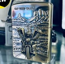 New Zippo oil Lighter ROUTE 66 with box picture