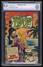 Teen-Age Love #93 CBCS NM+ 9.6 White Pages Charlton picture