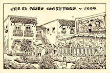 EL PASEO COURTYARD, SONOMA, PASEO PATIO, MARI Postcard picture