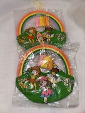 2- VINTAGE 1984 LITTLE BLOSSOM AVON BARRETTE HOLDER / WALL HANGING FOR JEWELRY picture
