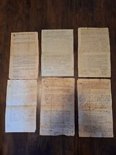 Early 1800s Common Wealth Government Documents Massachusetts/New Hampshire picture