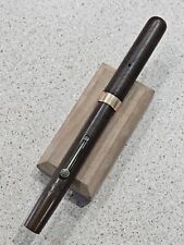 Waterman's Ideal 52 Lever Fill Hard Rubber Wide Band Fountain Pen Pat 1884- RARE picture