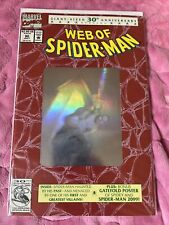 1990s 30th Anniversay Set Of 4 Spider-Man Hologram Covers picture
