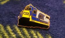 Railroad Hat-Lapel Pin/Tac  - CSX Transportation (CSX) TRAIN LOT OF 11 picture