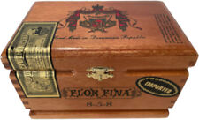 Empty Wood Cigar Box Arturo Fuente Flor Fina 8-5-8 Maduro Dominican Republic picture