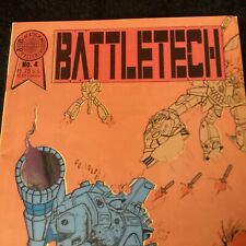 Battletech #4 (1988) Comic Book Blackthorne Publishing Sharp VFN+... picture