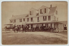 RARE - Albumen Photo 1880s - Hotel / Inn House - Searsport Maine ME Waldo County picture