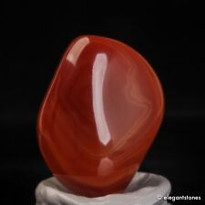 35g Natural Banded Agate Tumbled Palm Stone Crazy Lace Silk Healing Madagascar picture