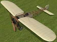 Bleriot XI France Experimental Airplane Mahogany Kiln Dry Wood Model Small New picture