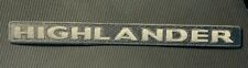 Toyota Highlander patch highlander patch toyota patch toyota highlander 8.5