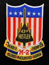 BEAUTIFUL B-58 Hustler 43rd Bomb Wing Patch US seller  SAC Bomber USAF Convair picture
