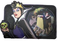 Loungefly / Disney  Snow White EVIL QUEEN Villians Scenes  Zip Around Wallet NEW picture