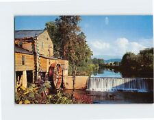 Postcard The Pigeon River Water Mill Pigeon Forge Tennessee USA picture