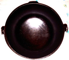 Vintage Pre-Griswold ERIE #3 Cast Iron Yankee Bowl restored, and seasoned picture
