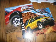2003 & 2004 Chevrolet Blazer Sales Brochures - Two Years picture