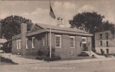 Whitehall, NY: Post Office, vintage Washington County, New York Postcard picture
