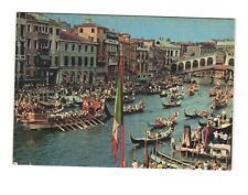 Venezia - Historical Regatta - Postcard Unposted 4x6 picture