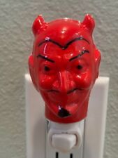 Vintage Style Halloween Devil Night Light *LOOK* NEW Condition TESTED picture