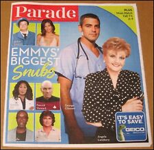 9/19/2021 Parade Newspaper Emmys George Clooney Angela Lansbury Jackie Gleason picture