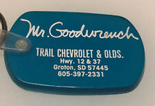 Groton SD Trail Chevrolet Olds Oldsmobile Auto Car Dealer South Dakota Keychain picture