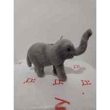 Natural Fiber Ornament - Elephant picture