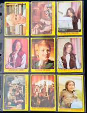 The Partridge Family 1971 TOPPS LOT OF 9 Photo CARDS Vintage Collectibles Card picture