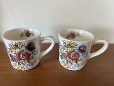 2 Vintage Sheraton / Johnson Brothers England Coffee Cups/Mugs  picture