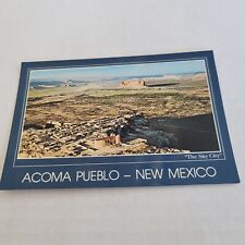 Vintage 1990's Postcard Acoma Pueblo-Sky City Acoma New Mexico Petley Studios #2 picture