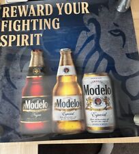 Modelo Especial Beer Sign Poster Window Cling Man Cave Bar  picture