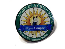 Shriners Light Up A Childs Life Steve Cooper Cahaba Potentata 2008 Pin picture