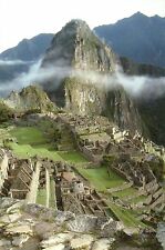 Machu Picchu Sunrise, Inca Ruins, Peru South America, Indian --- Modern Postcard picture