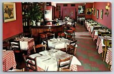 Vintage 1962 Le Gourmet French Restaurant West 55th Street Postcard Manhattan picture
