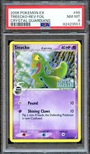 PSA 8 Treecko EX Reverse Foil Crystal Guardians 68/100 Pokemon Card NEAR MINT picture